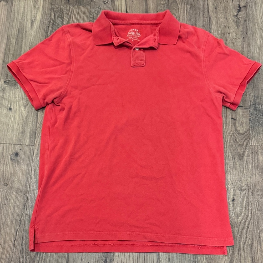 GUC J.Crew Vintage Polo Shirt - Large